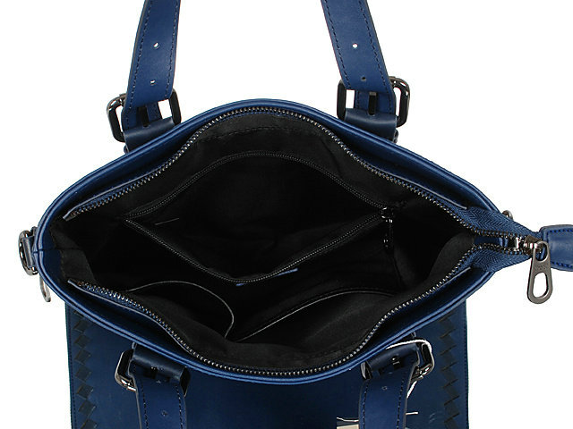 Bottega Veneta appia intrecciato tote bag 95511-3 blue